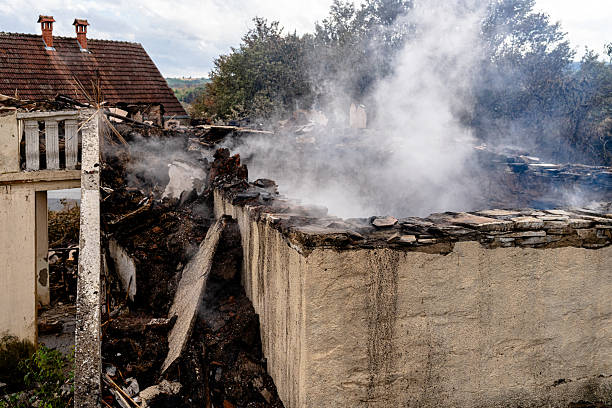 Professional Emergency Fire Cleanup technician working in Cherry Hill, NJ